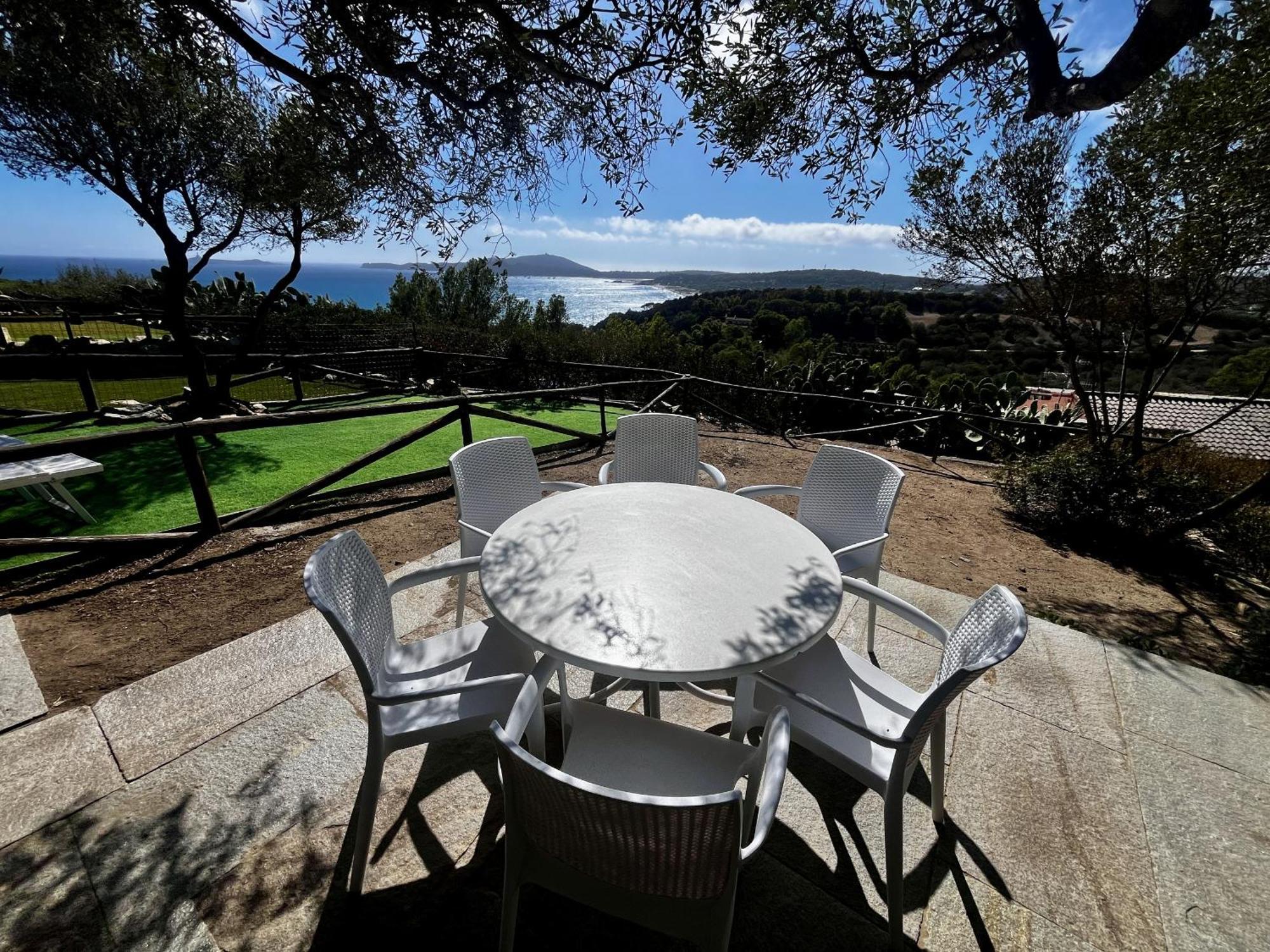 Villa Allegra Panoramica 150 Mt Dal Mare Villasimius Bagian luar foto